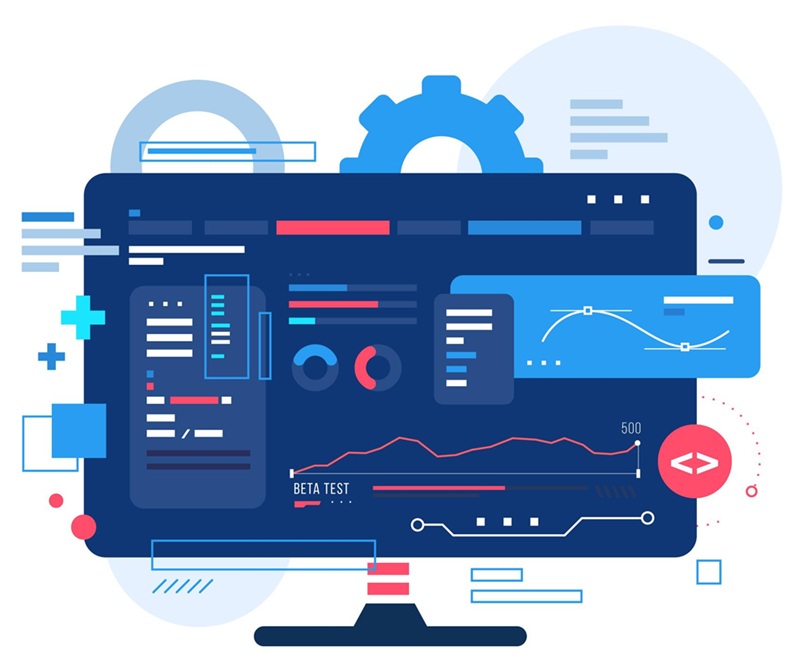 Tim developer Zathsoft sedang mengembangkan website
